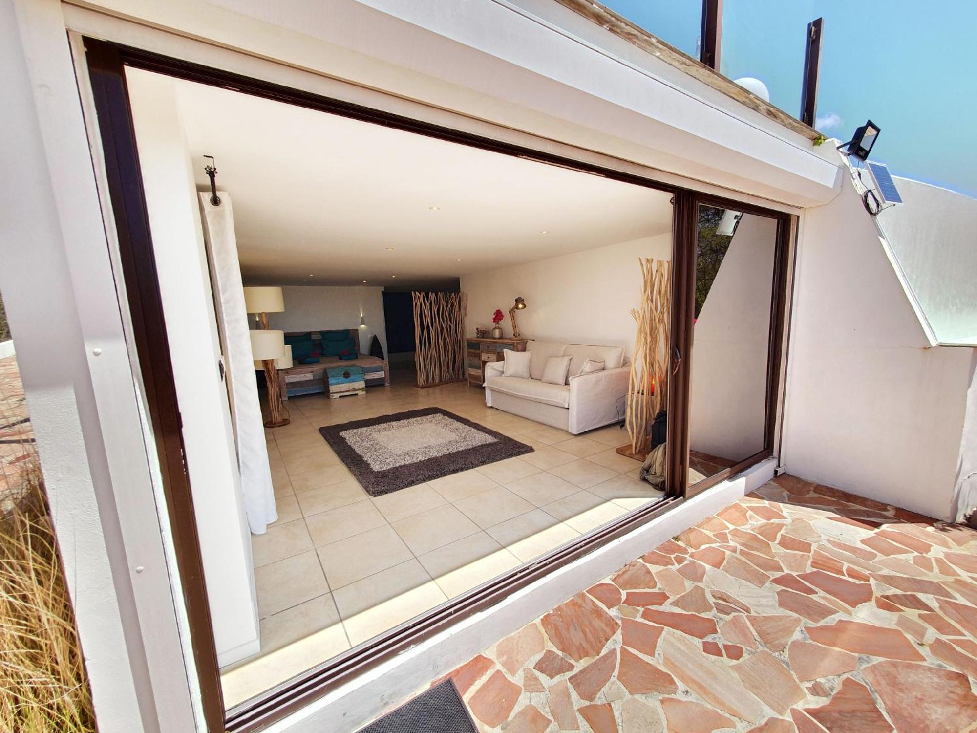 Villa Deluxe L'Hacienda Villa Vue Mer 180 Piscine Jacuzzi Proche Plage Marina Golf Pointe Des Chateaux Et Casino Jardin Clos Voyage Durable Saint-Francois  Rum bild