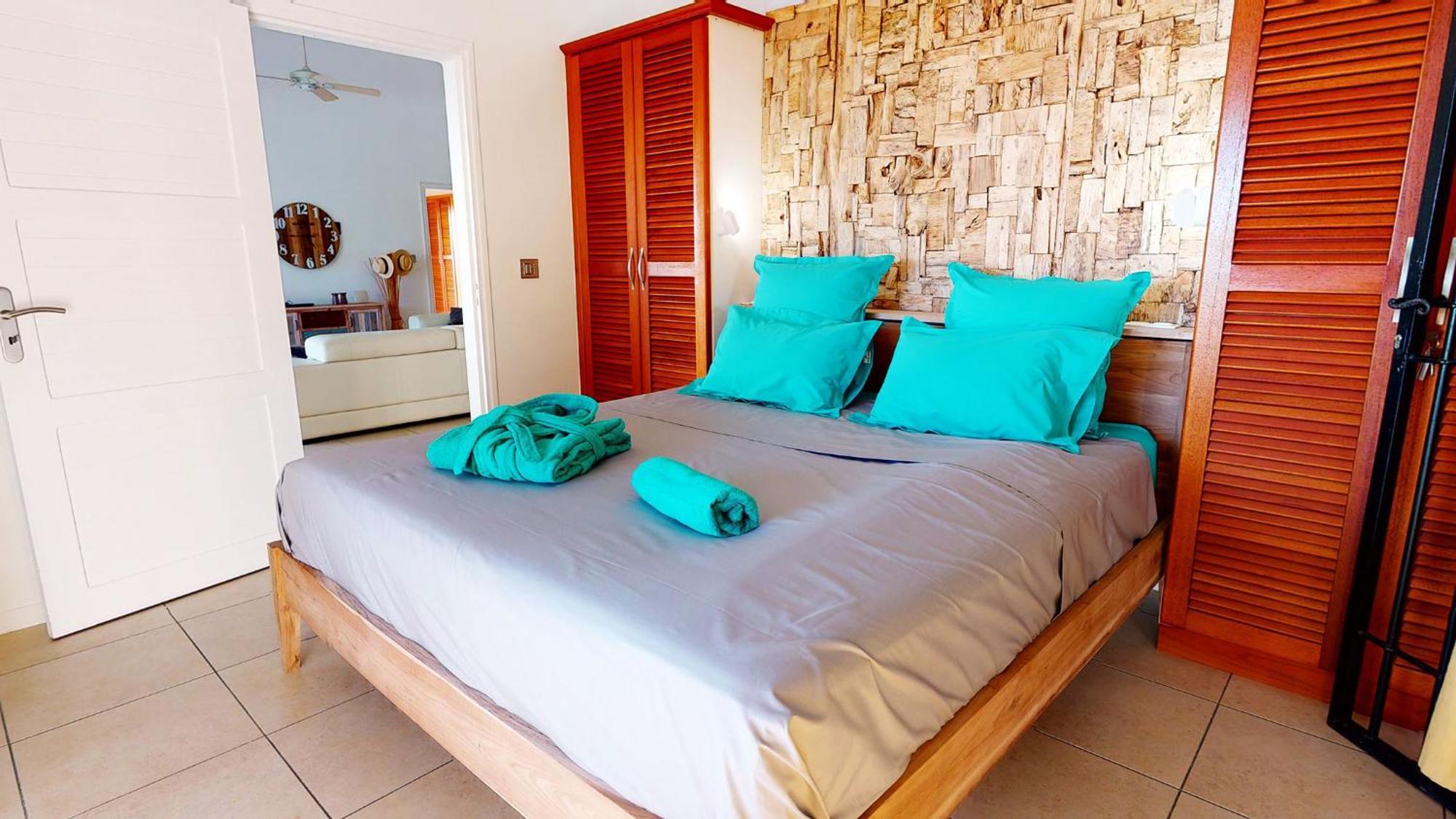 Villa Deluxe L'Hacienda Villa Vue Mer 180 Piscine Jacuzzi Proche Plage Marina Golf Pointe Des Chateaux Et Casino Jardin Clos Voyage Durable Saint-Francois  Rum bild
