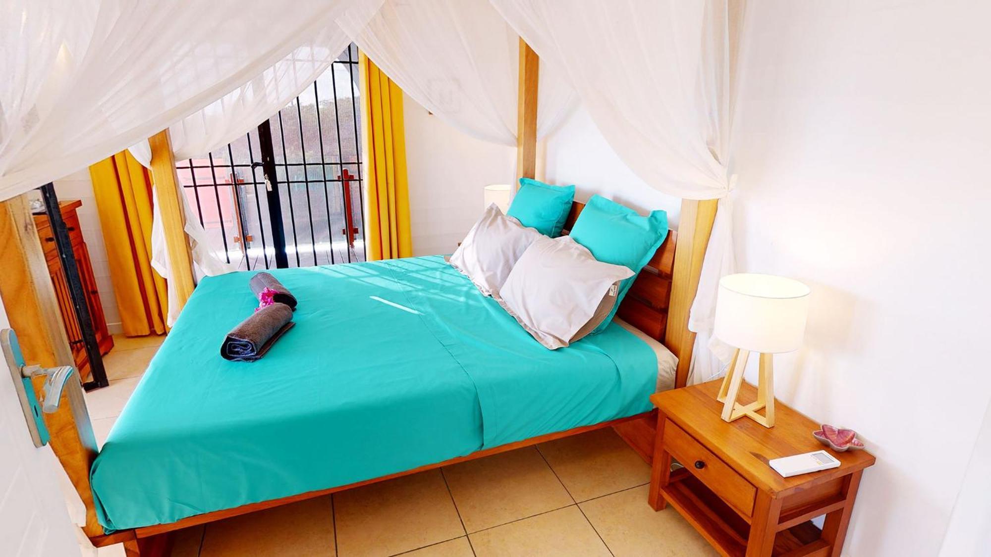 Villa Deluxe L'Hacienda Villa Vue Mer 180 Piscine Jacuzzi Proche Plage Marina Golf Pointe Des Chateaux Et Casino Jardin Clos Voyage Durable Saint-Francois  Rum bild